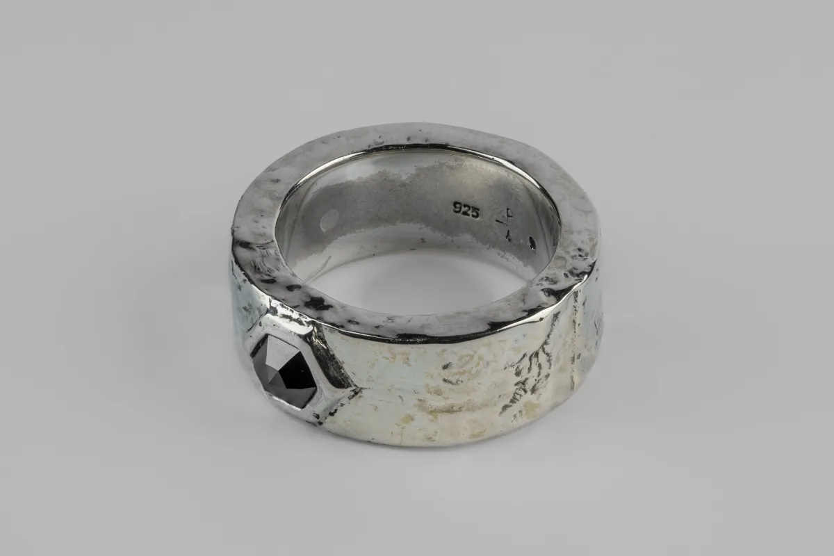 Sistema Ring (Full Fuse, Fancy Setting, Black Hex Diamond, 0.5 CT, 9mm, PA10KW+BLKDIA) sold by Parts of Four