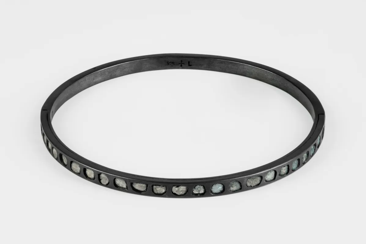 Sistema Bangle (Full Mega Pavé, 4mm, KA+DIA) sold by Parts of Four