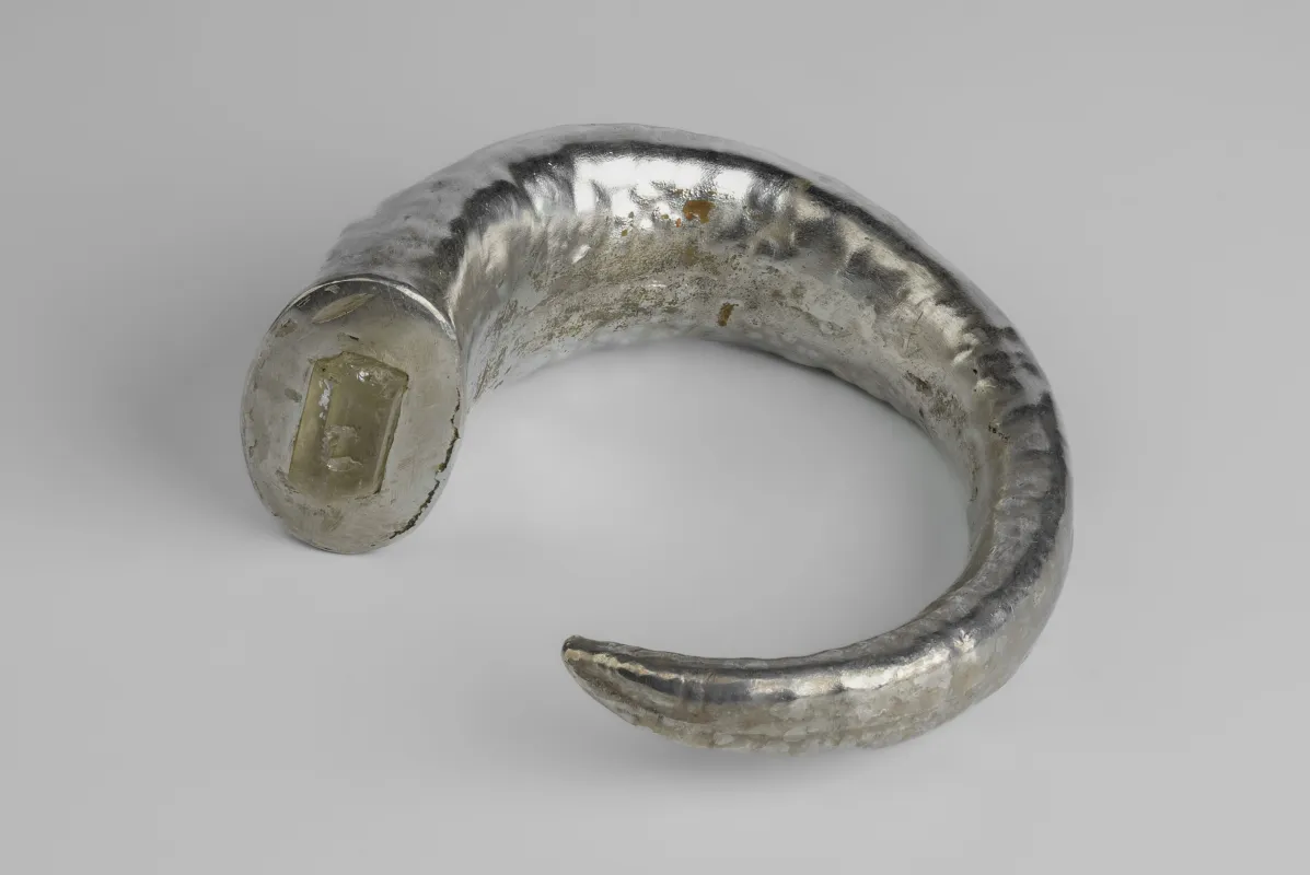 Monster Horn Bracelet (Hoof Set, Aquamarine, AS+AQU) sold by Parts of Four