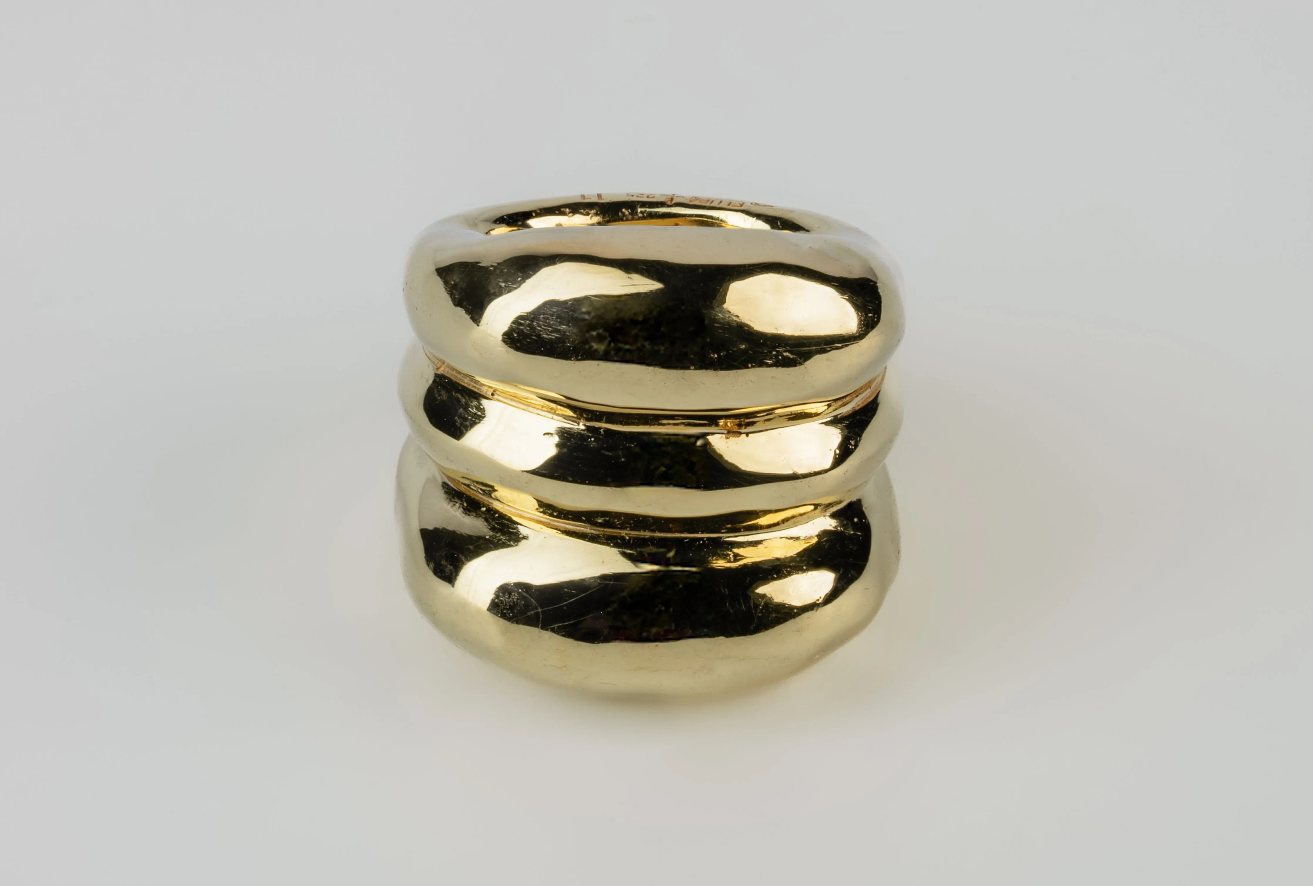 Stack Ring (Mountain Spacer, YGA) sold by Parts of Four product image thumbnail 3