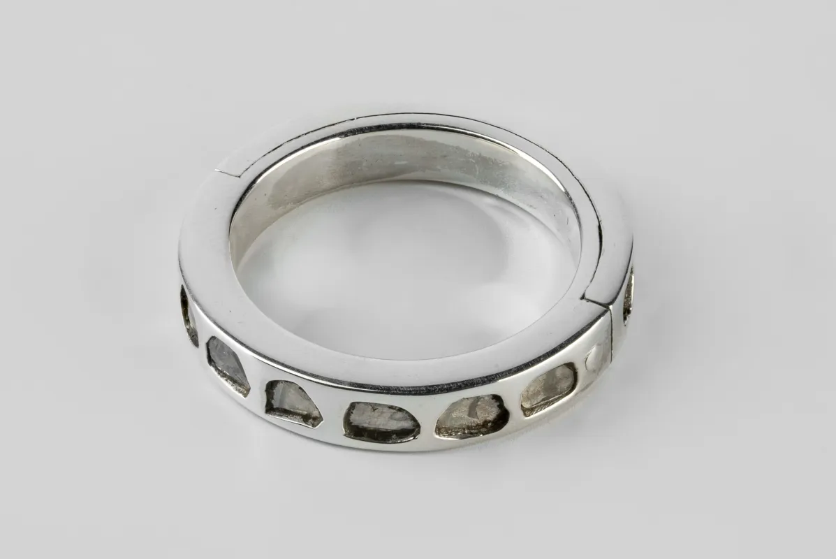 Sistema Ring (Full Mega Pavé, 4mm, PA+DIA) sold by Parts of Four