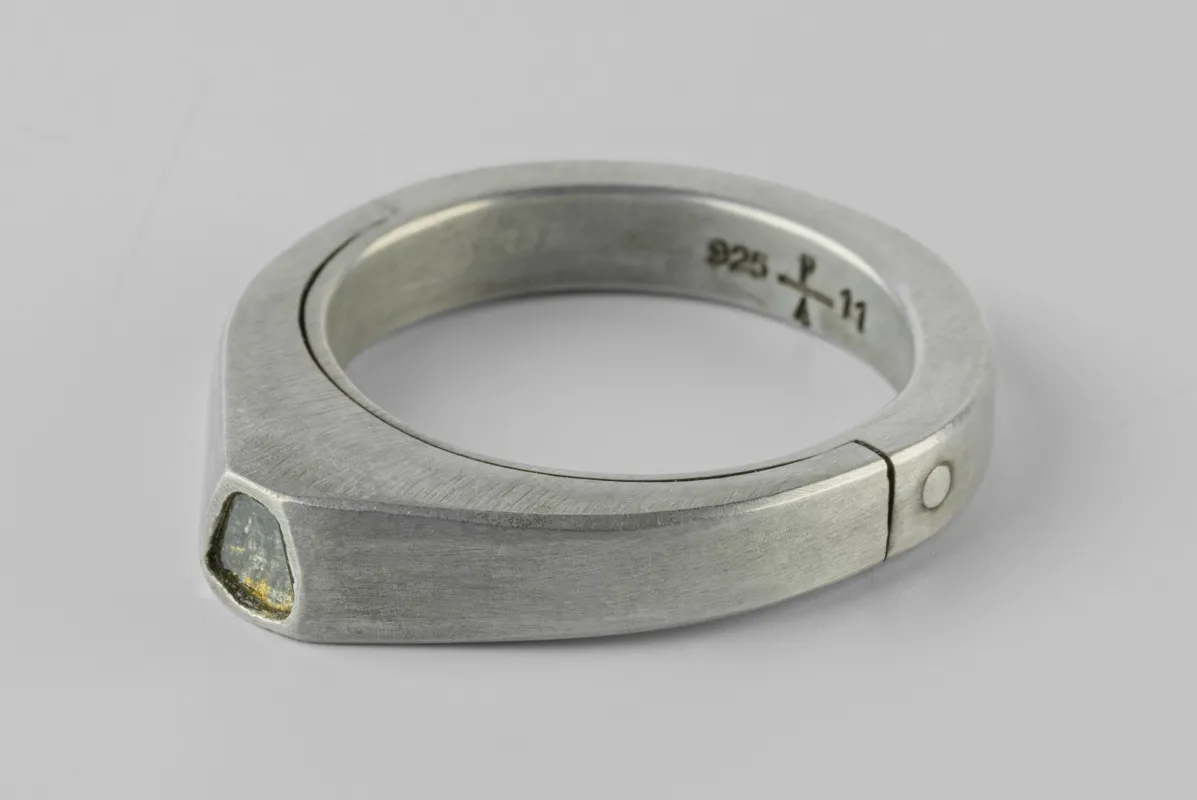 Sistema Ring (Terrestrial Surfaced, Expanded, 0.1 CT, Diamond Slab, 4mm, DA+DIA) sold by Parts of Four