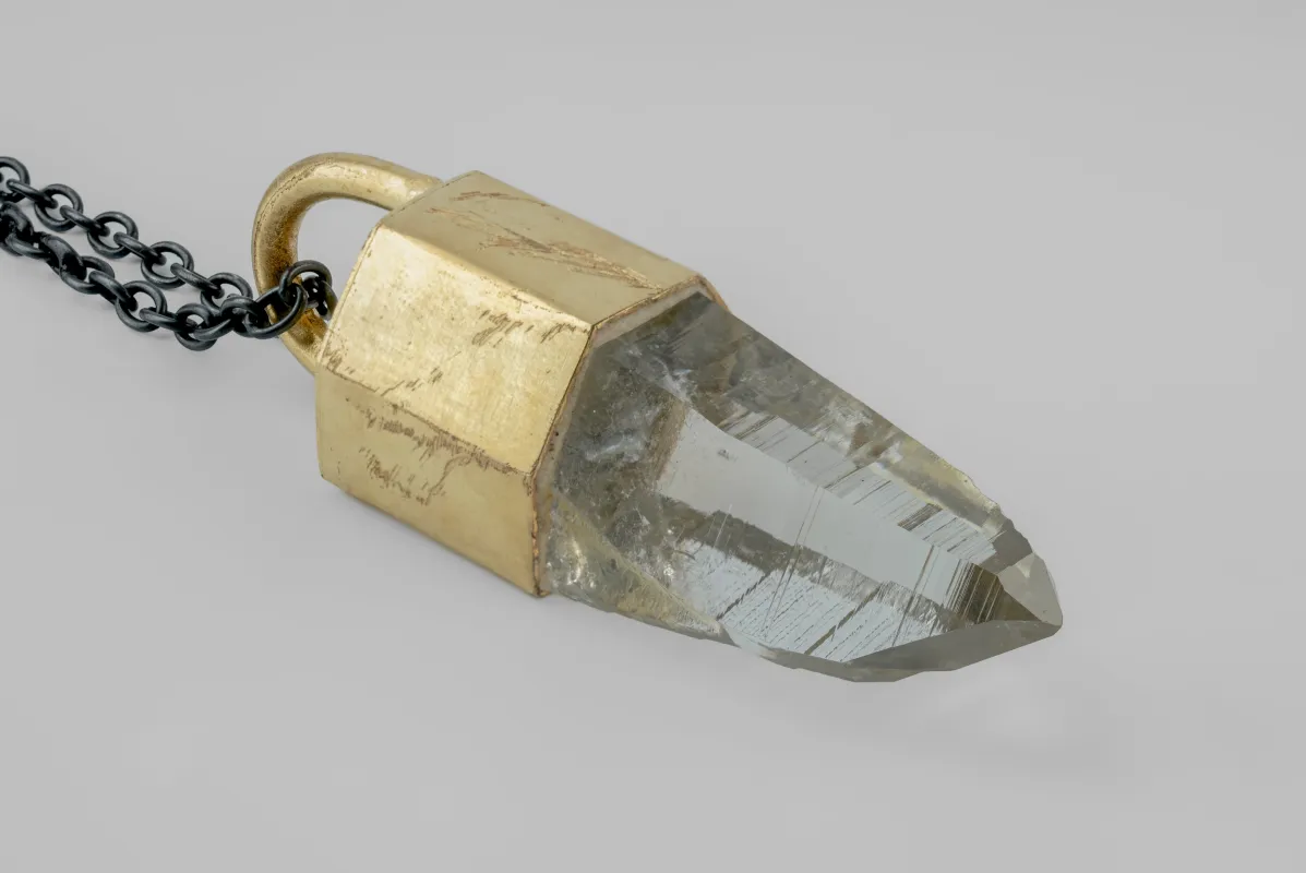 Talisman Necklace (Lemurian Laser, AG+KA+LEM) sold by Parts of Four