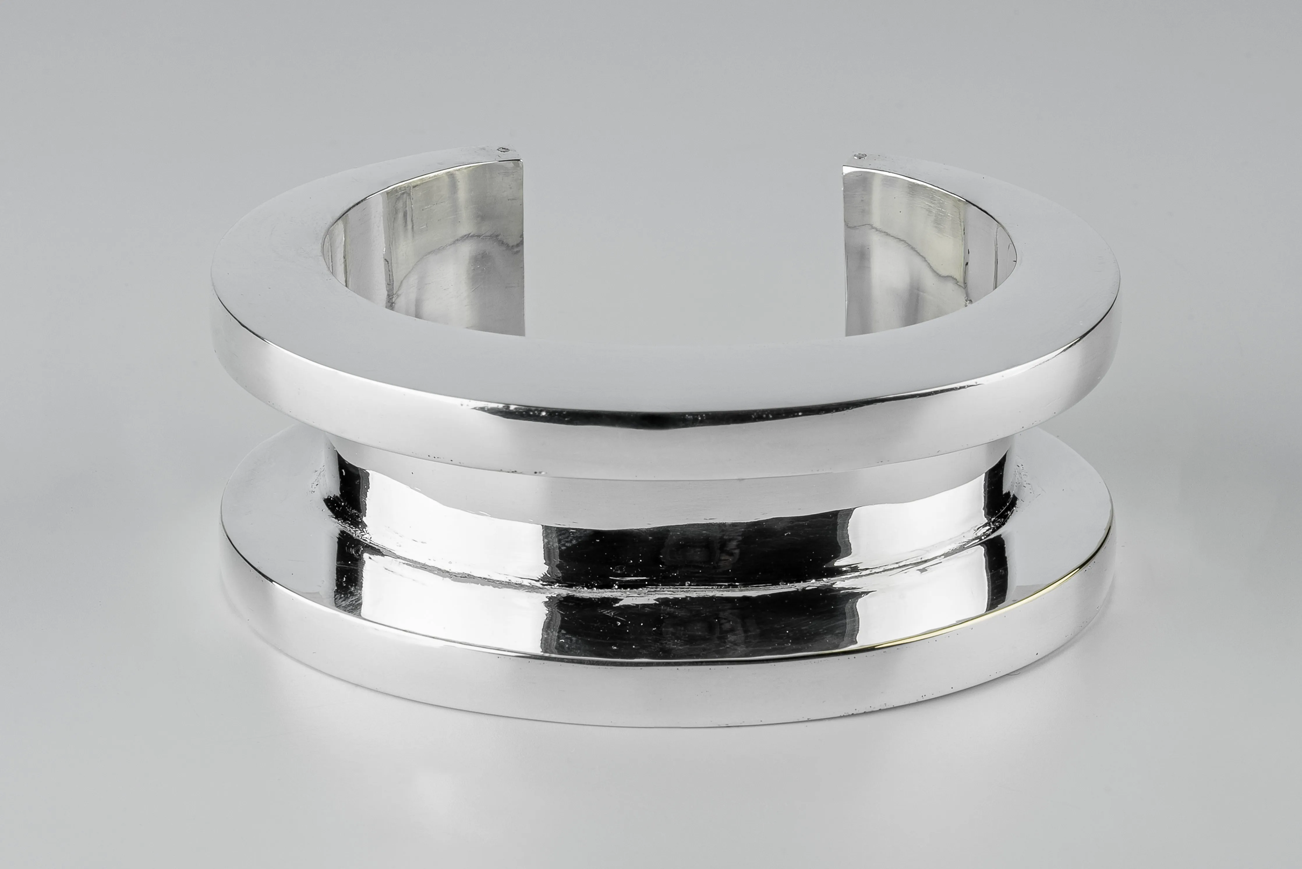 Crescent Channel Bracelet (30mm, YS) sold by Parts of Four product image thumbnail 3