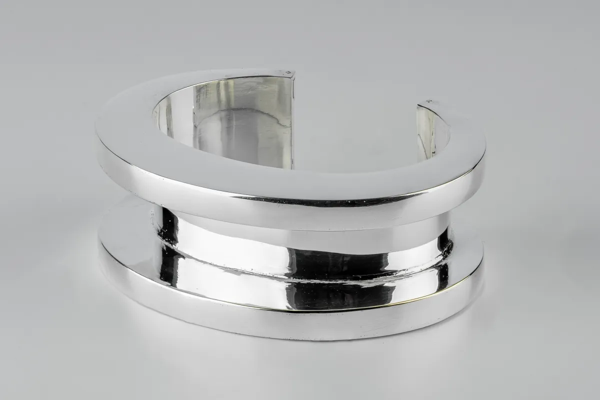 Crescent Channel Bracelet (30mm, YS) sold by Parts of Four