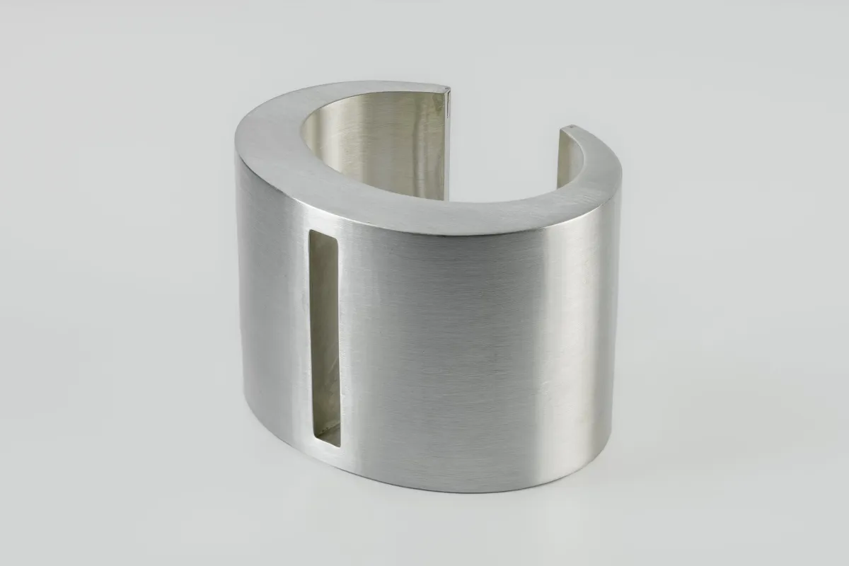 Crescent Bracelet (Cuboid Punchout, 60mm, MA) sold by Parts of Four