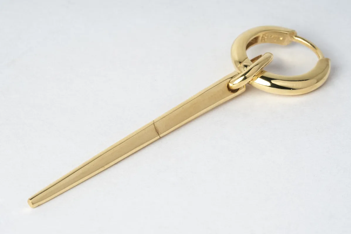 Hoop Earring v2 (Extra Small, Mini Spike, YGA+YG) sold by Parts of Four