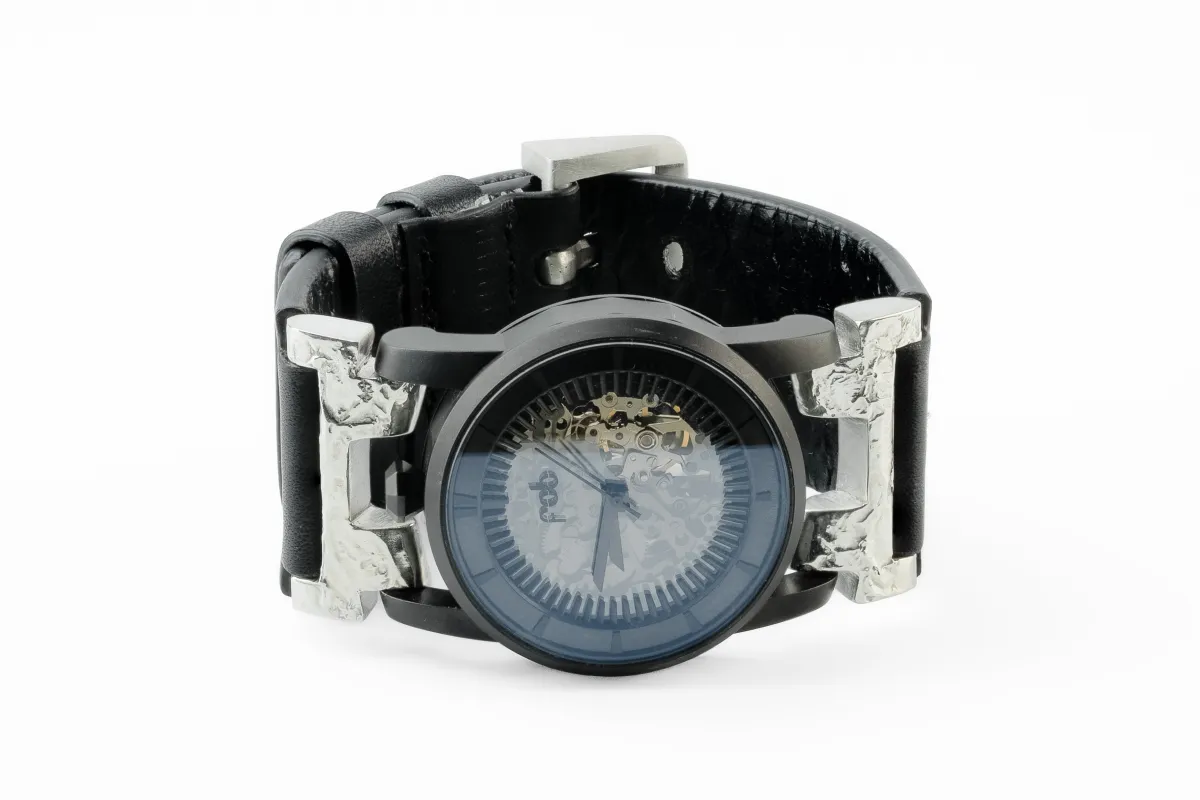 P4—FOB Watch #5475 (Straight Strap [Buckle], Black Matte, MA10KW-NG) sold by Parts of Four