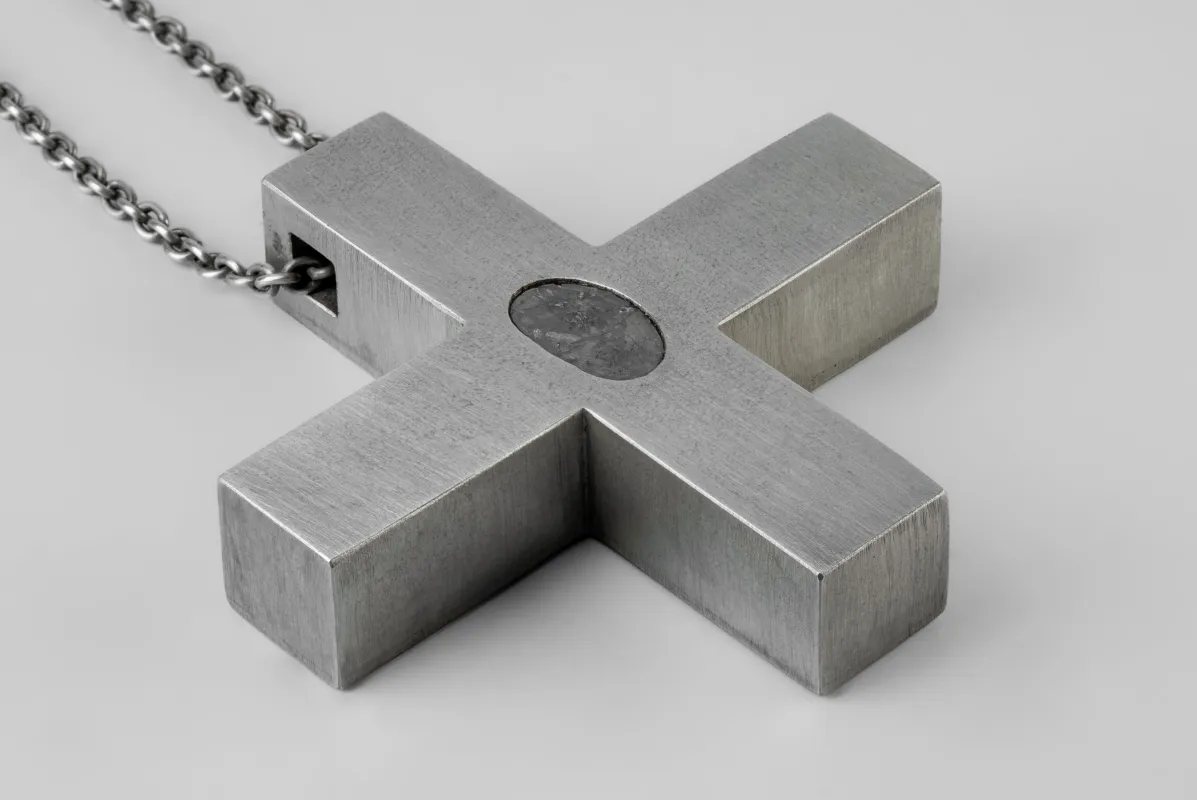 Plus Necklace (1.0 CT, Diamond Slab, DA+DIA) sold by Parts of Four