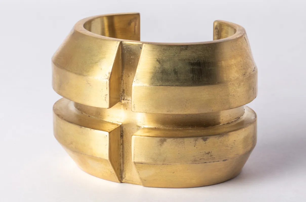 Crescent Channel Bracelet (Wedge Rift Var., 60mm, MR) sold by Parts of Four