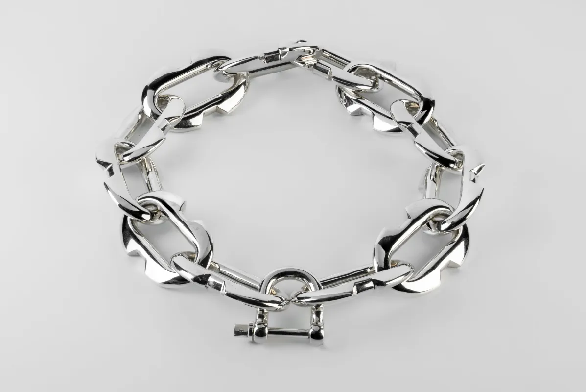 Massive Deco Link Charm Necklace (62cm, PA) made by Parts of Four