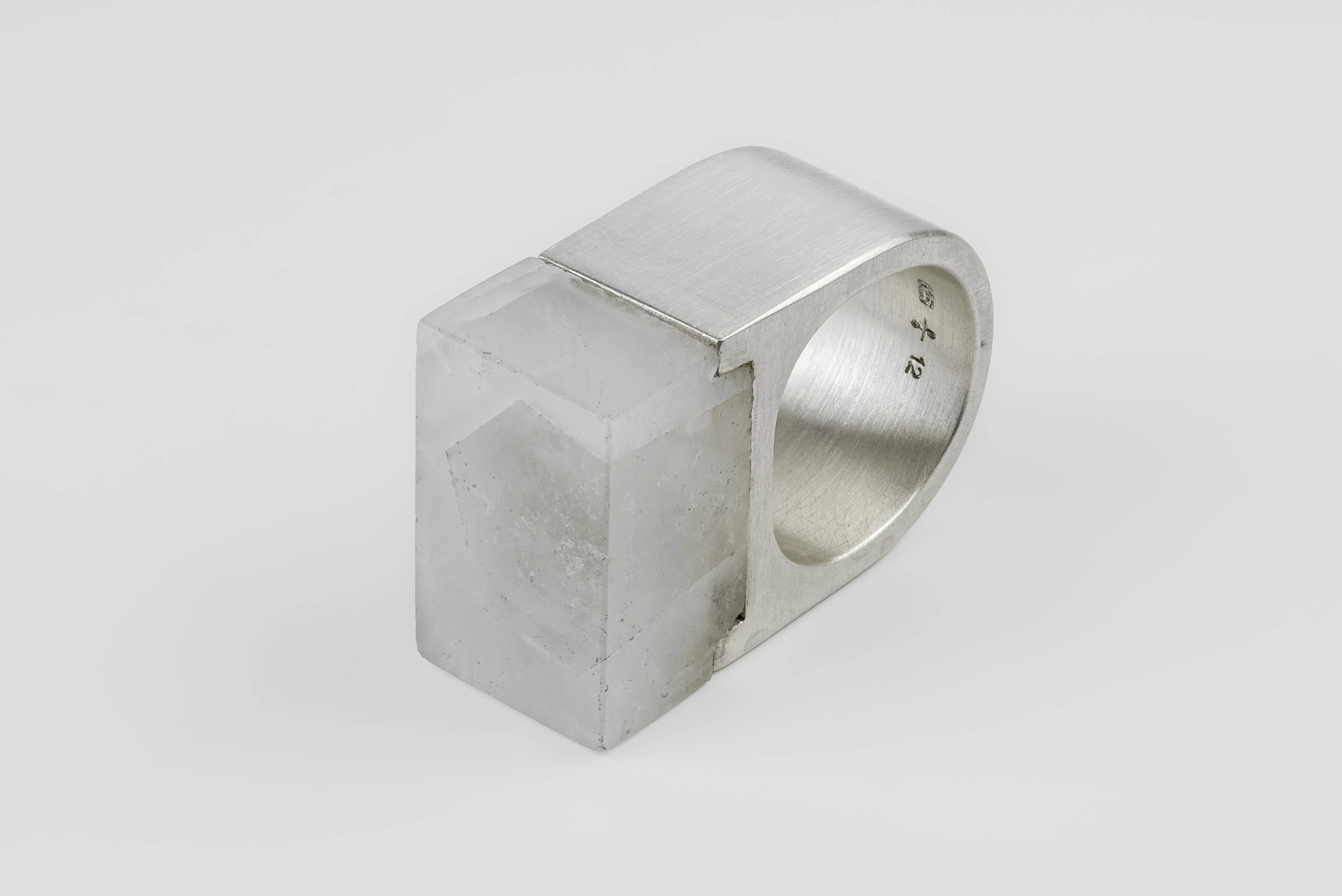 Plate Ring Single (Cuboid, 17mm, MA+Q) sold by Parts of Four product image thumbnail 2
