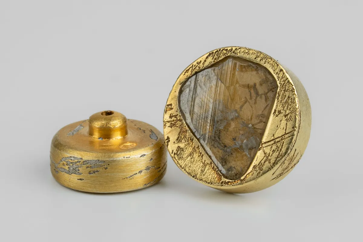 Stud Earring (0.8 CT, Diamond Slab, AGA+DIA) sold by Parts of Four