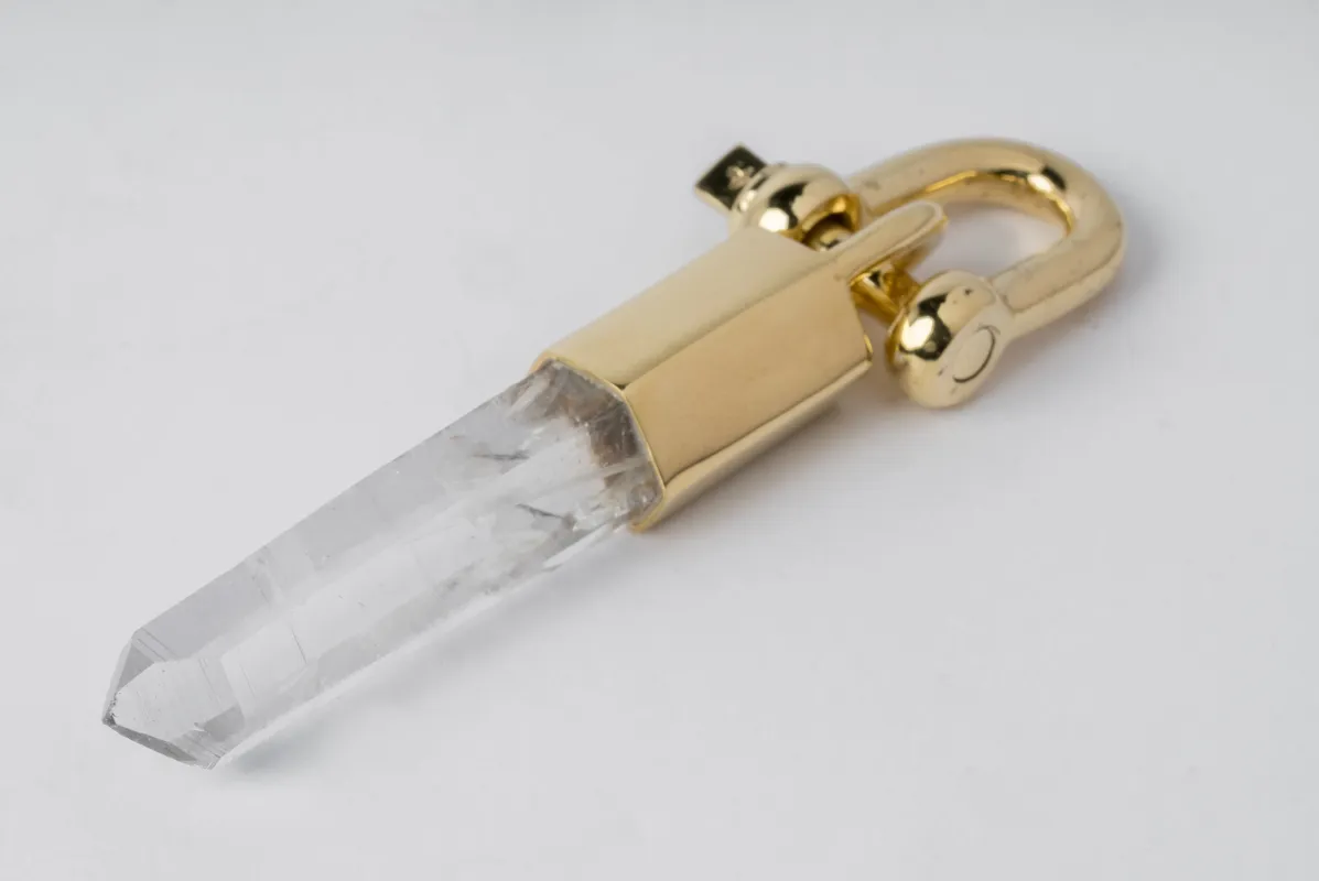 Talisman Charm (Lemurian Laser, 10g, YG+LEM) sold by Parts of Four