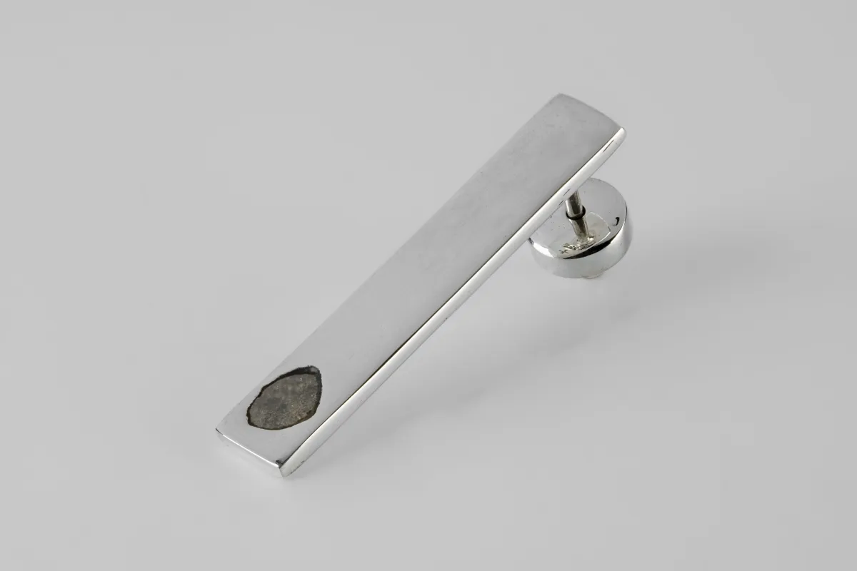 Plate Earring (0.2 CT, Diamond Slab, 34mm, PA+DIA) sold by Parts of Four