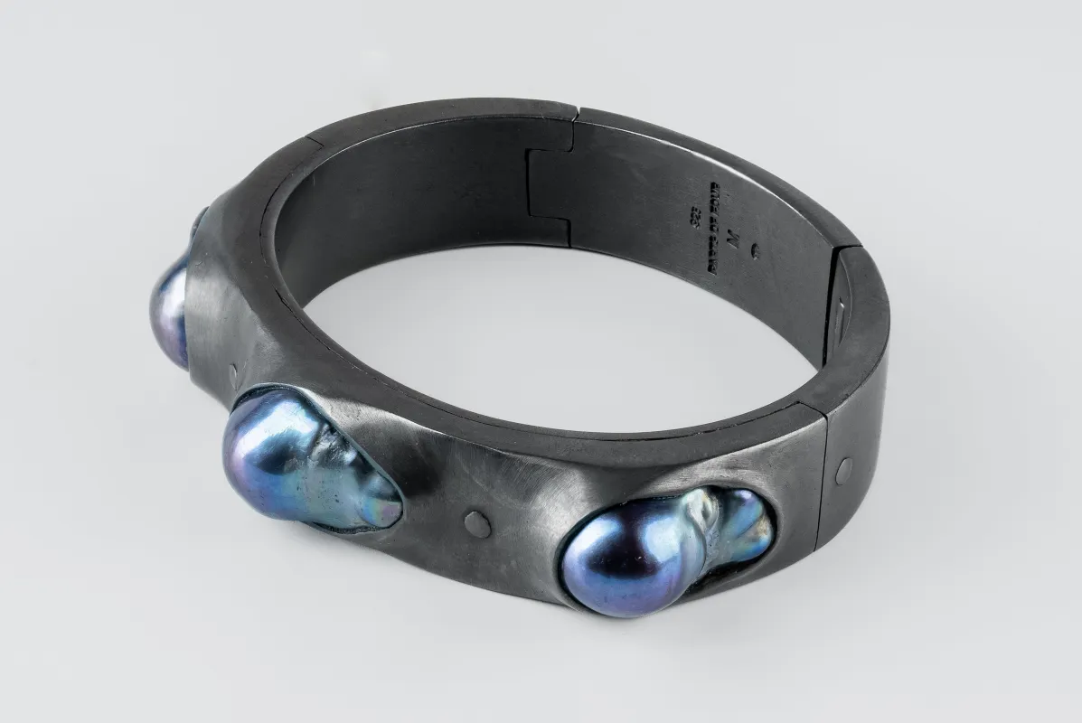 Sistema Bracelet v2 (Terrestrial Surfaced, 3-Black Rainbow Pearl, 17mm, KA+KPRL) sold by Parts of Four