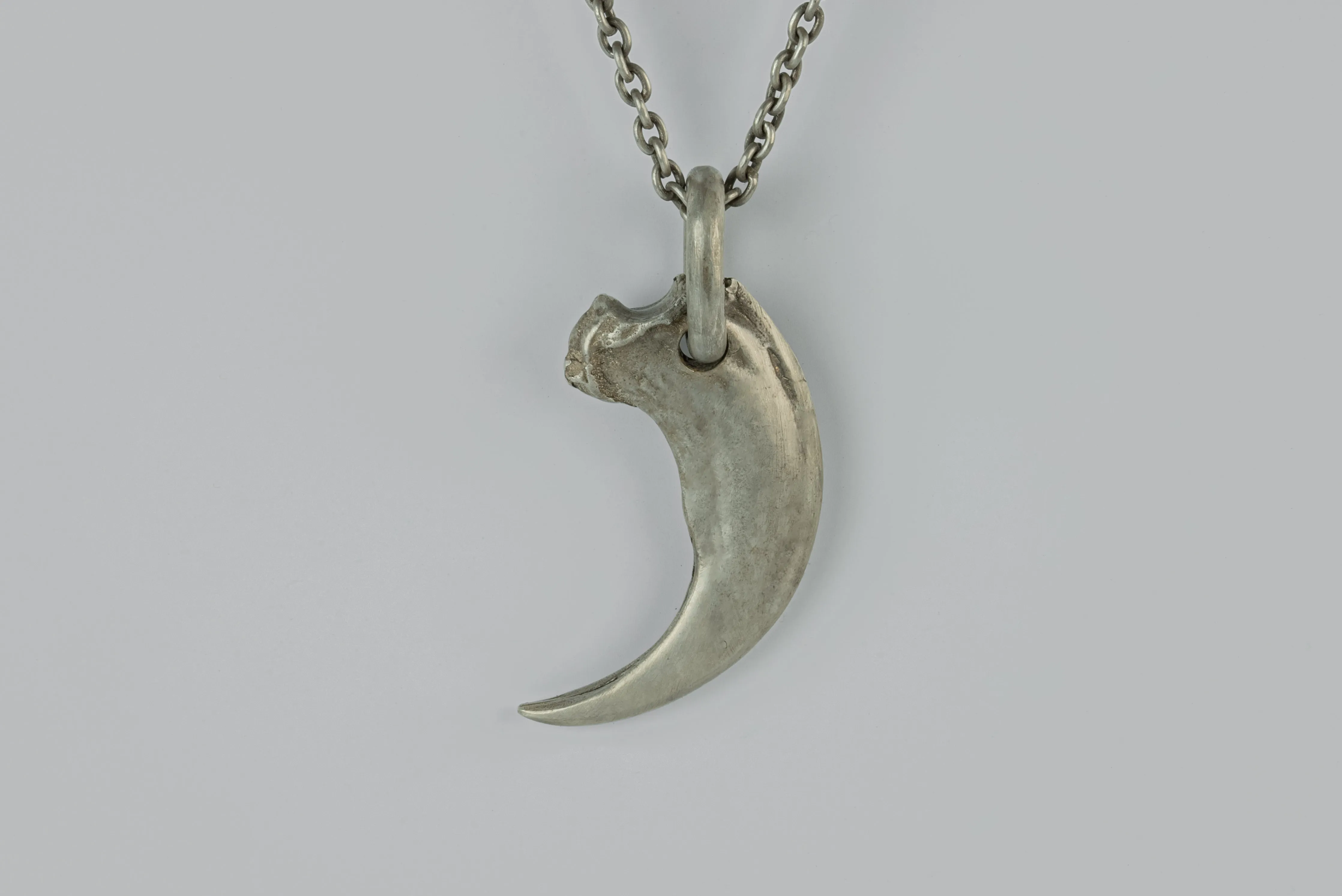 Bear Claw Necklace Redux (0.4 CT, CHUNKY Diamond Slab, DA+DIA) sold by Parts of Four product image thumbnail 4