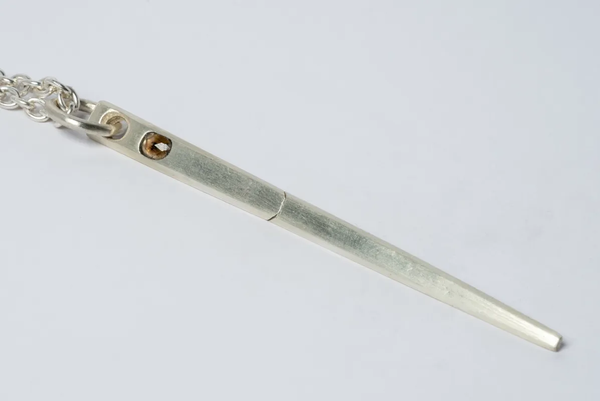 Spike Necklace (0.3 CT, Chunky Diamond Slab, MA+DIA) sold by Parts of Four