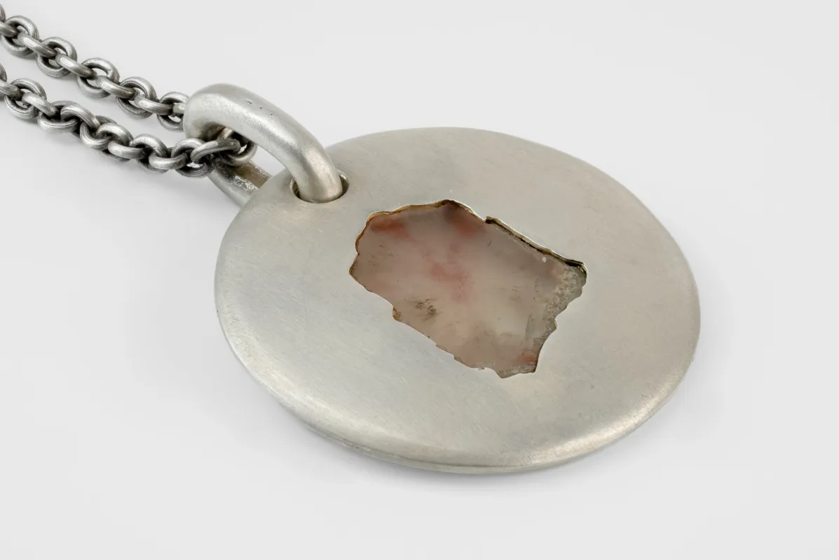 Disk Necklace SPECIMEN (Trapich Quartz, DA+TQ) sold by Parts of Four