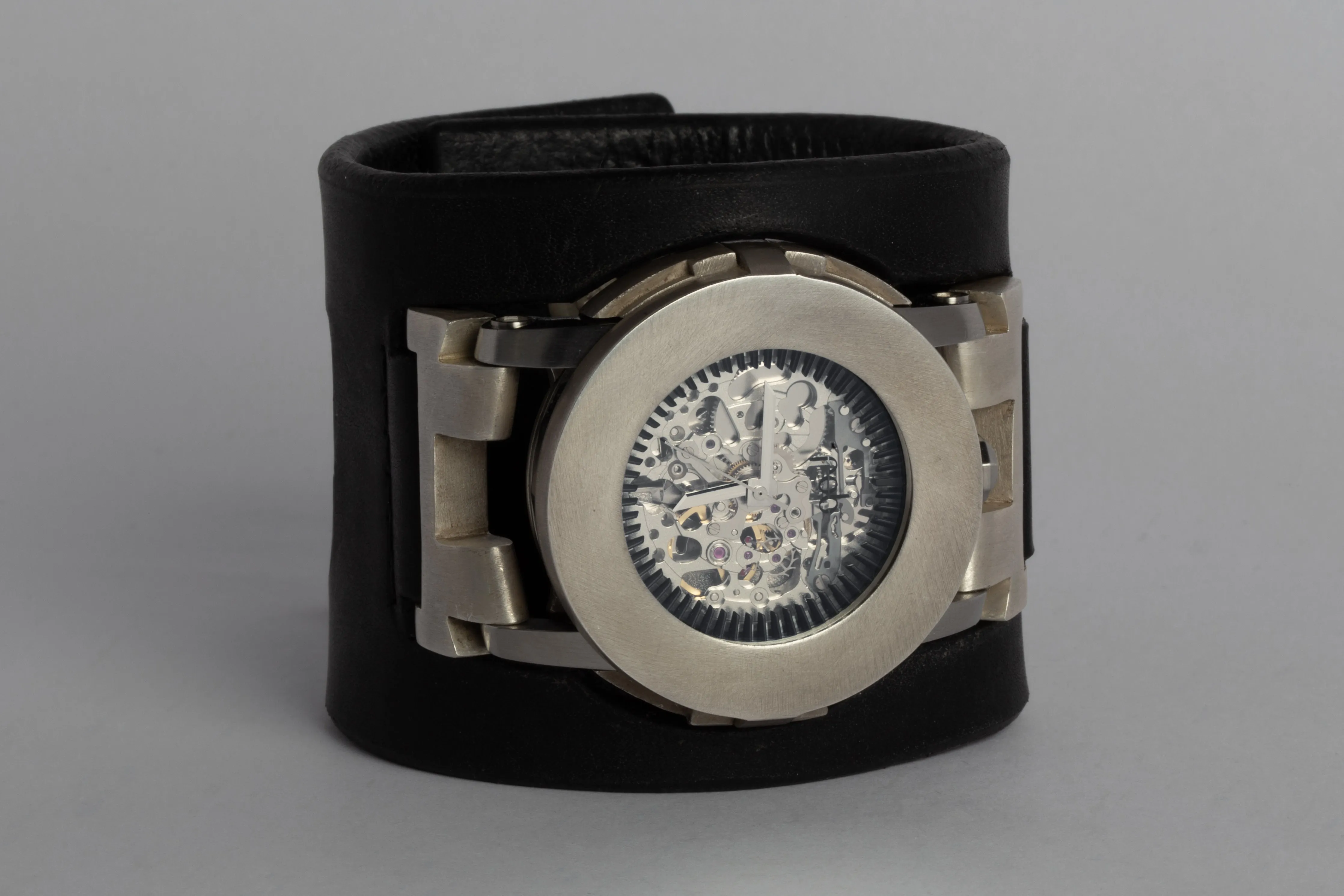 P4—FOB Watch #162 (Case, Restraint, Silver Skeleton, DA-DA-NG) sold by Parts of Four product image thumbnail 3