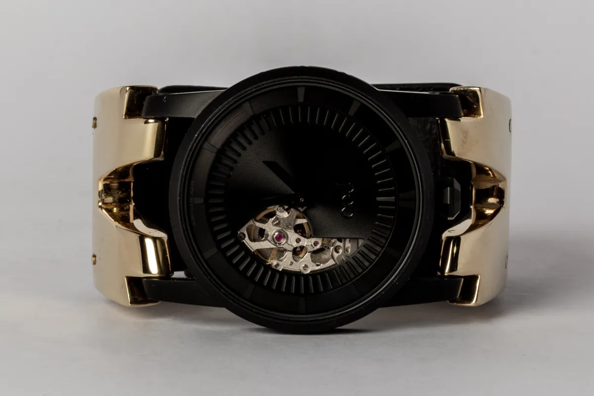 P4—FOB Watch #472 (Hyperstrap-V [Studs], Phantom, YGA-NG) sold by Parts of Four