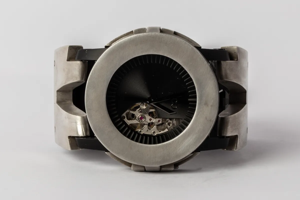 P4—FOB Watch #104 (Case, Hyperstrap-V [Studs], Phantom, DA-DA-NG) sold by Parts of Four