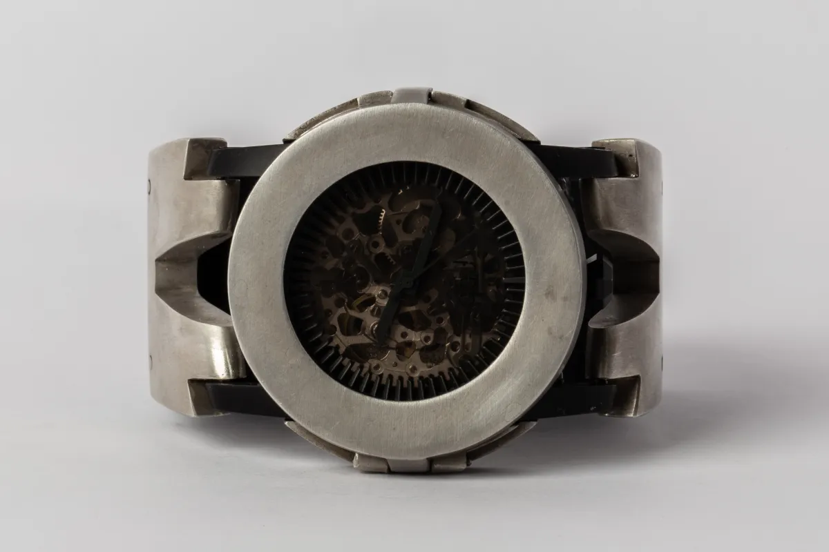 P4—FOB Watch #103 (Case, Hyperstrap-V [Studs], Black Matte, DA-DA-NG) sold by Parts of Four