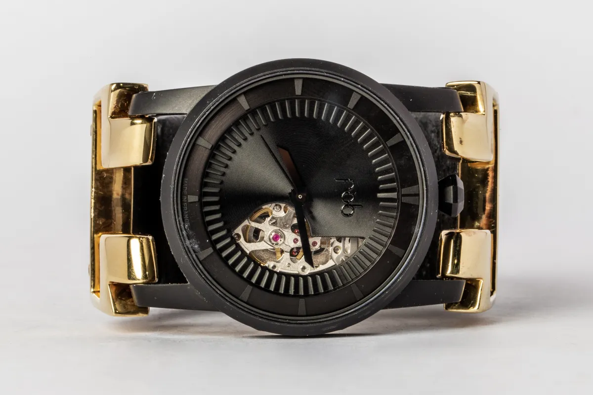 P4—FOB Watch #416 (Hyperstrap-T [Studs], Phantom, YGA-NG) sold by Parts of Four