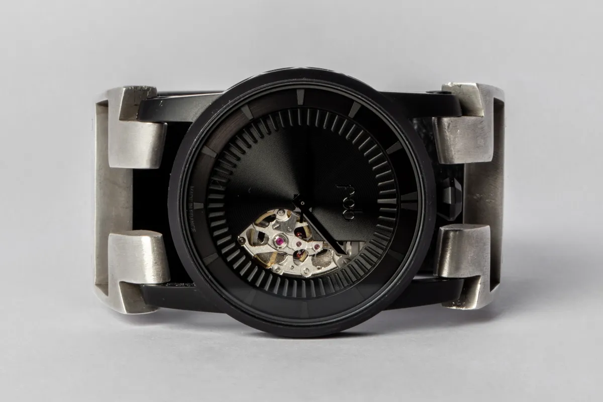 P4—FOB Watch #408 (Hyperstrap-T [Studs], Phantom, DA-NG) sold by Parts of Four