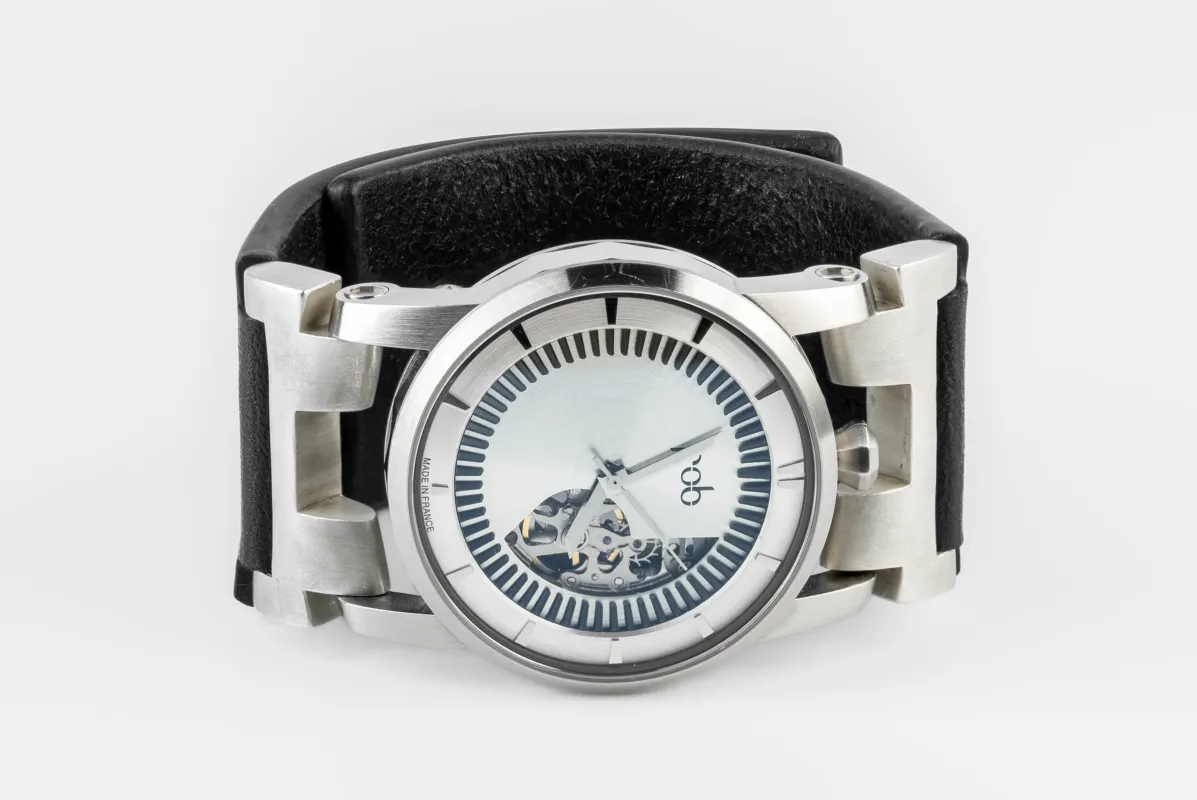 P4—FOB Watch #393 (Straight Strap [Studs], Oblivion, DA-NG) sold by Parts of Four