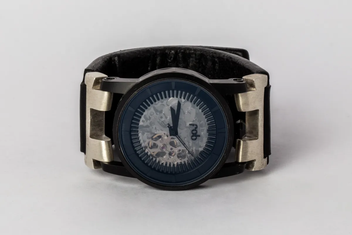 P4—FOB Watch #391 (Straight Strap [Studs], Black Matte, MA-NG) sold by Parts of Four