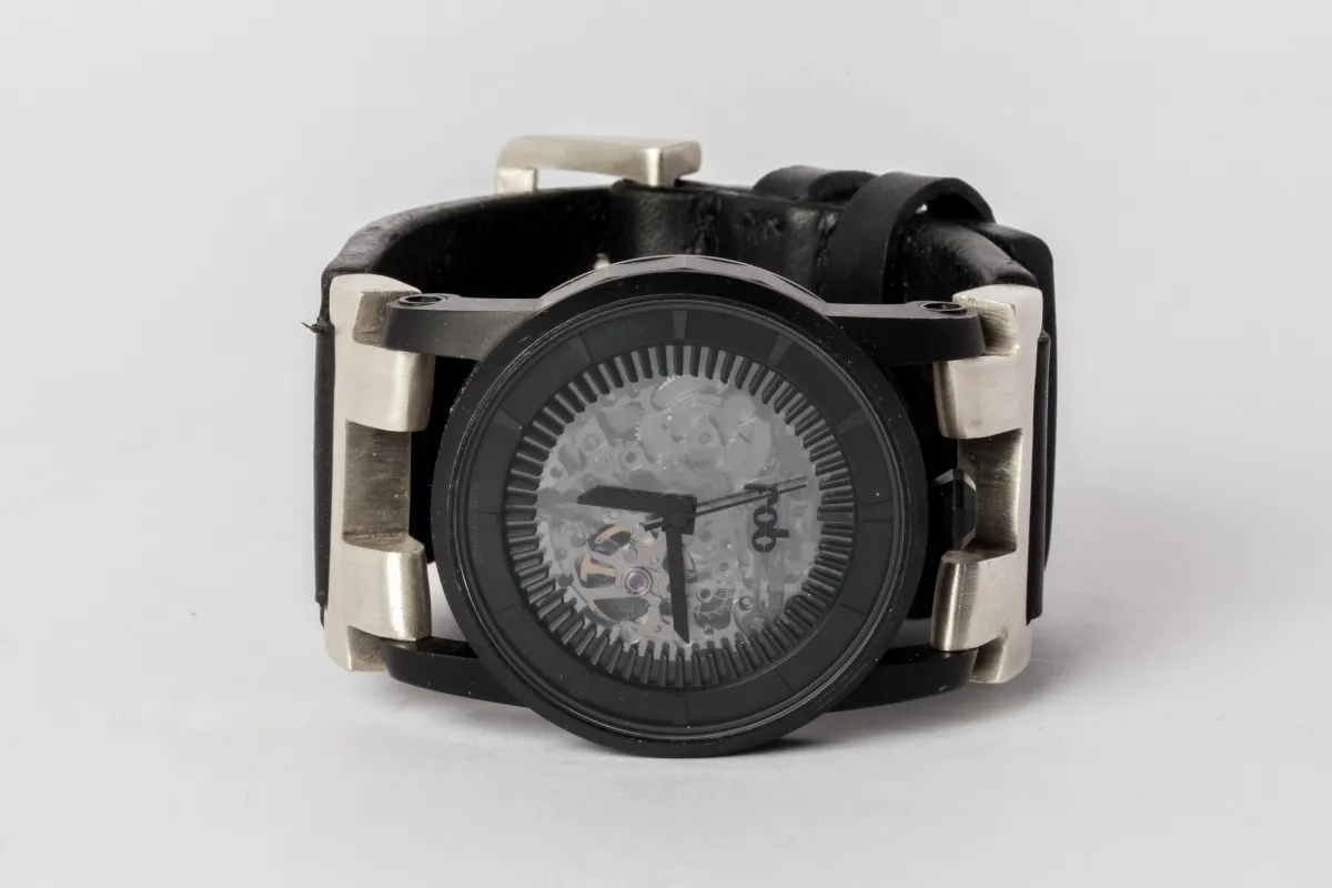 P4—FOB Watch #375 (Straight Strap [Buckle], Black Matte, MA-NG) sold by Parts of Four