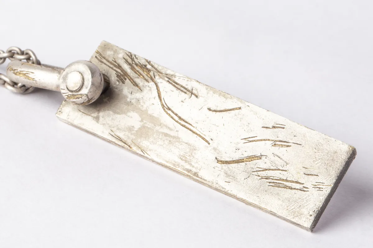 Plate Necklace (Tag Var., SUAG+DA) sold by Parts of Four