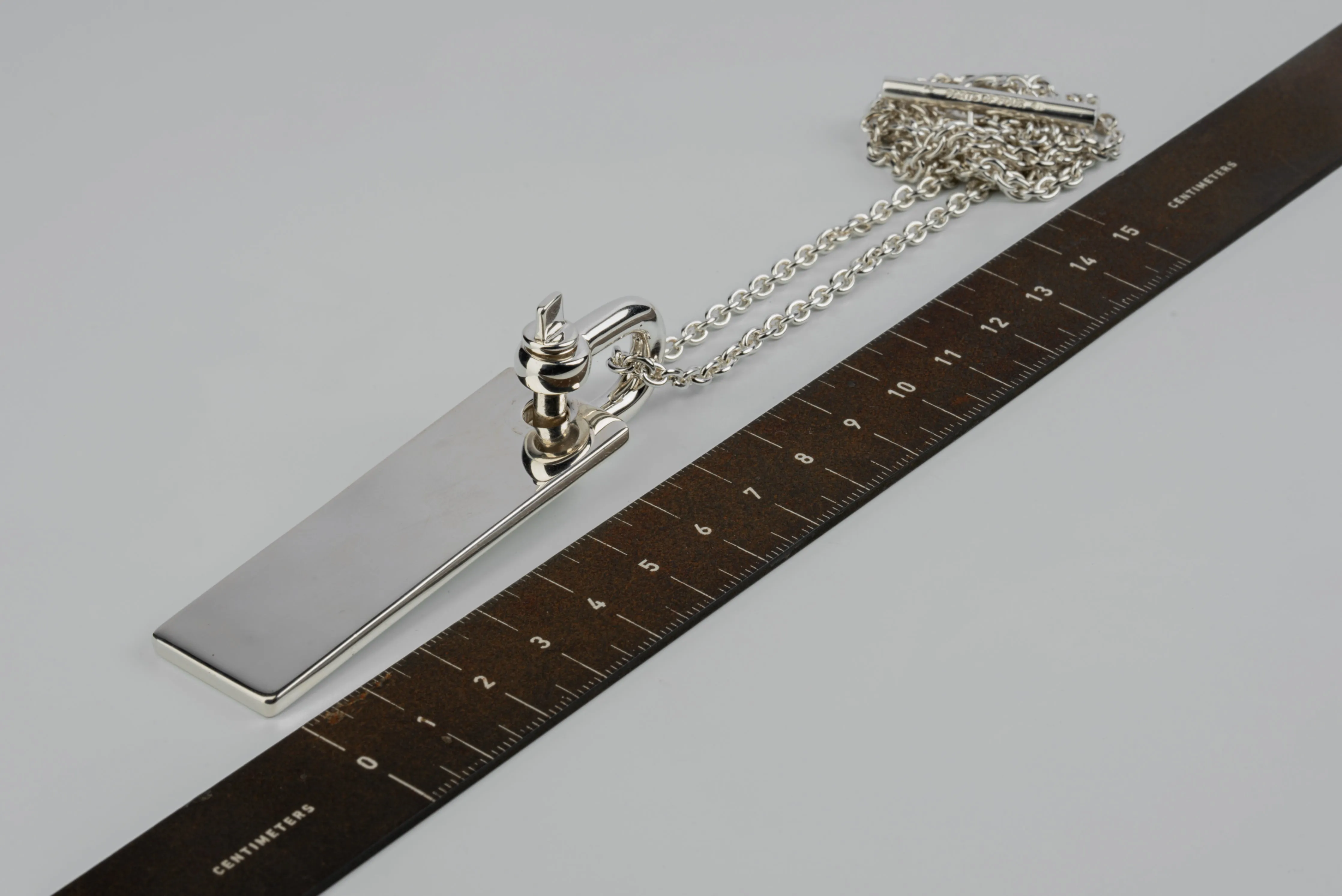 Plate Necklace (Tag Var., PA) sold by Parts of Four product image thumbnail 5