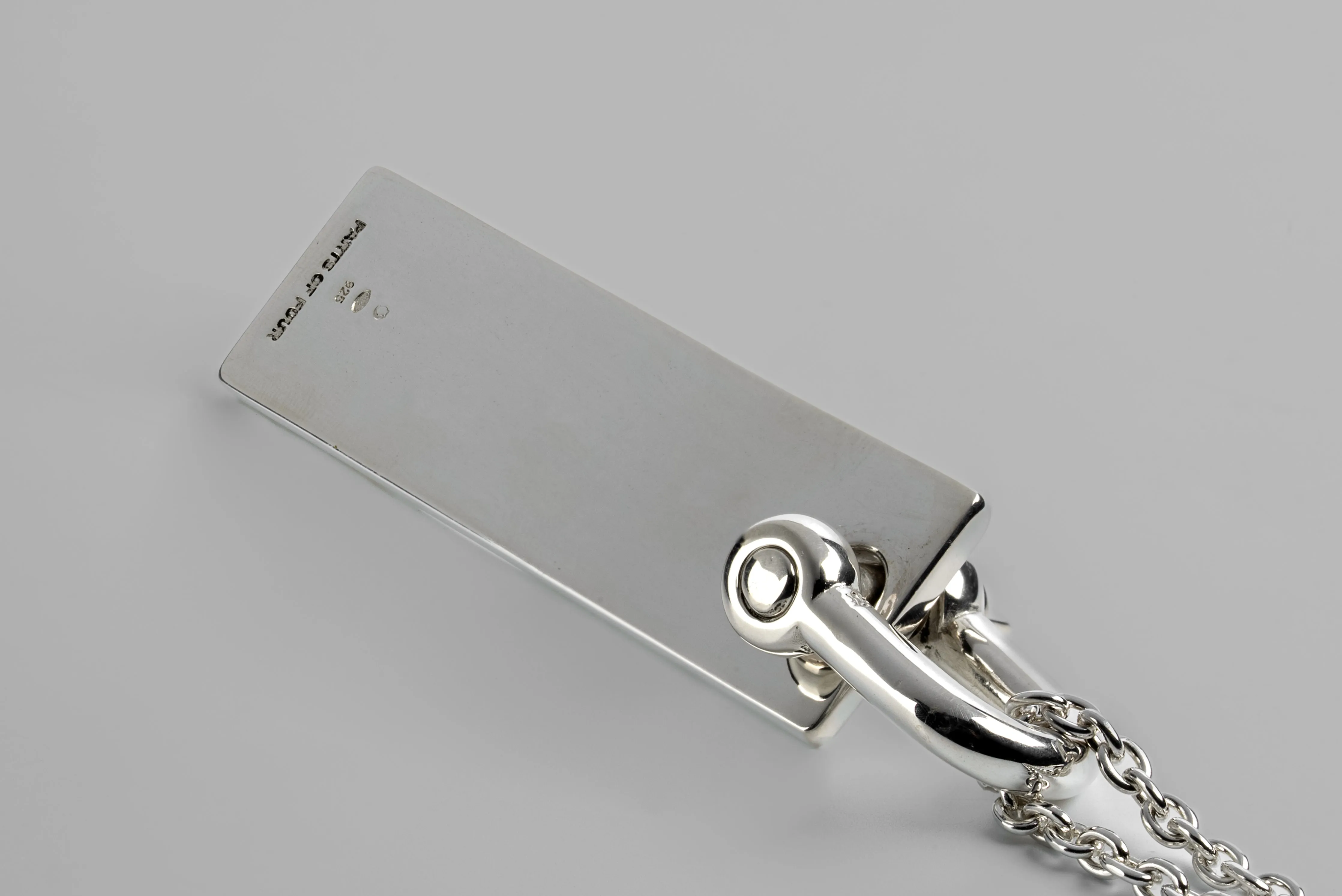 Plate Necklace (Tag Var., PA) sold by Parts of Four product image thumbnail 2