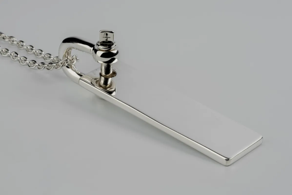 Plate Necklace (Tag Var., PA) sold by Parts of Four