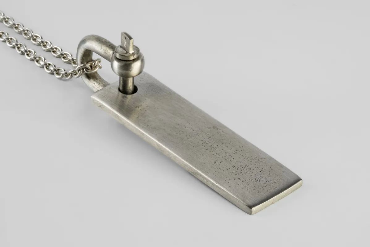 Plate Necklace (Tag Var., MZ+MA) sold by Parts of Four