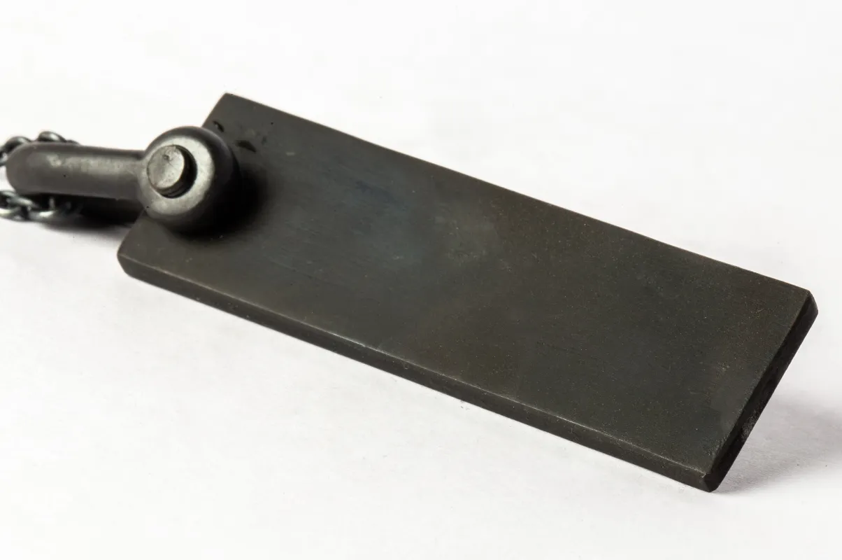 Plate Necklace (Tag Var., KZ+KA) sold by Parts of Four