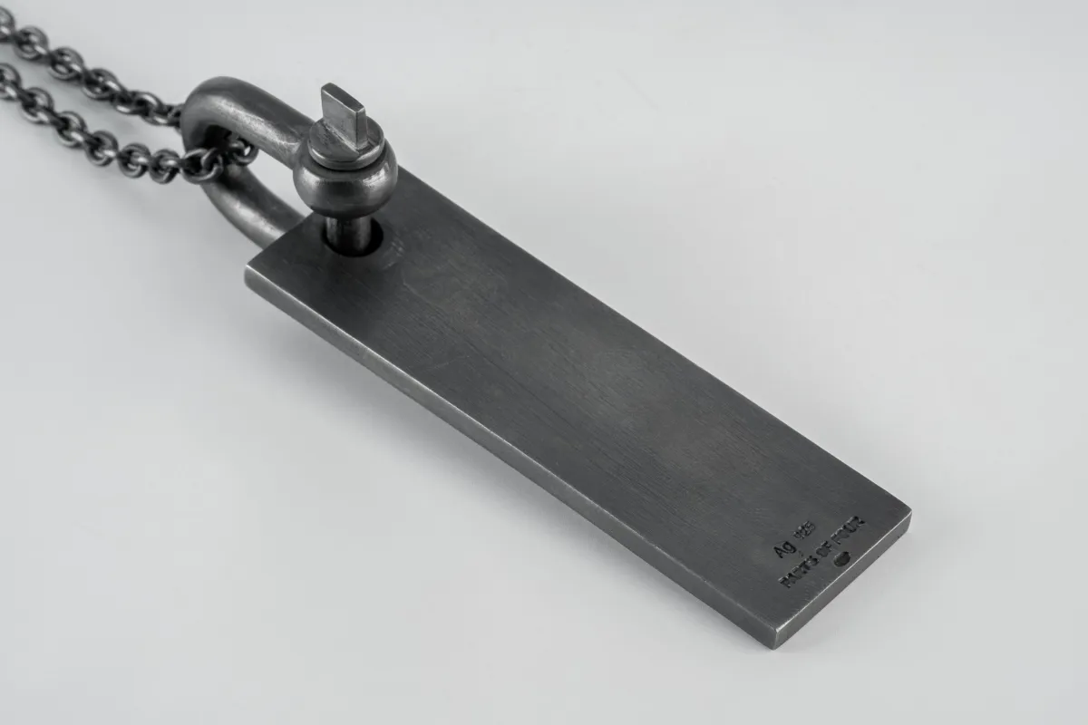 Plate Necklace (Tag Var., KA) sold by Parts of Four