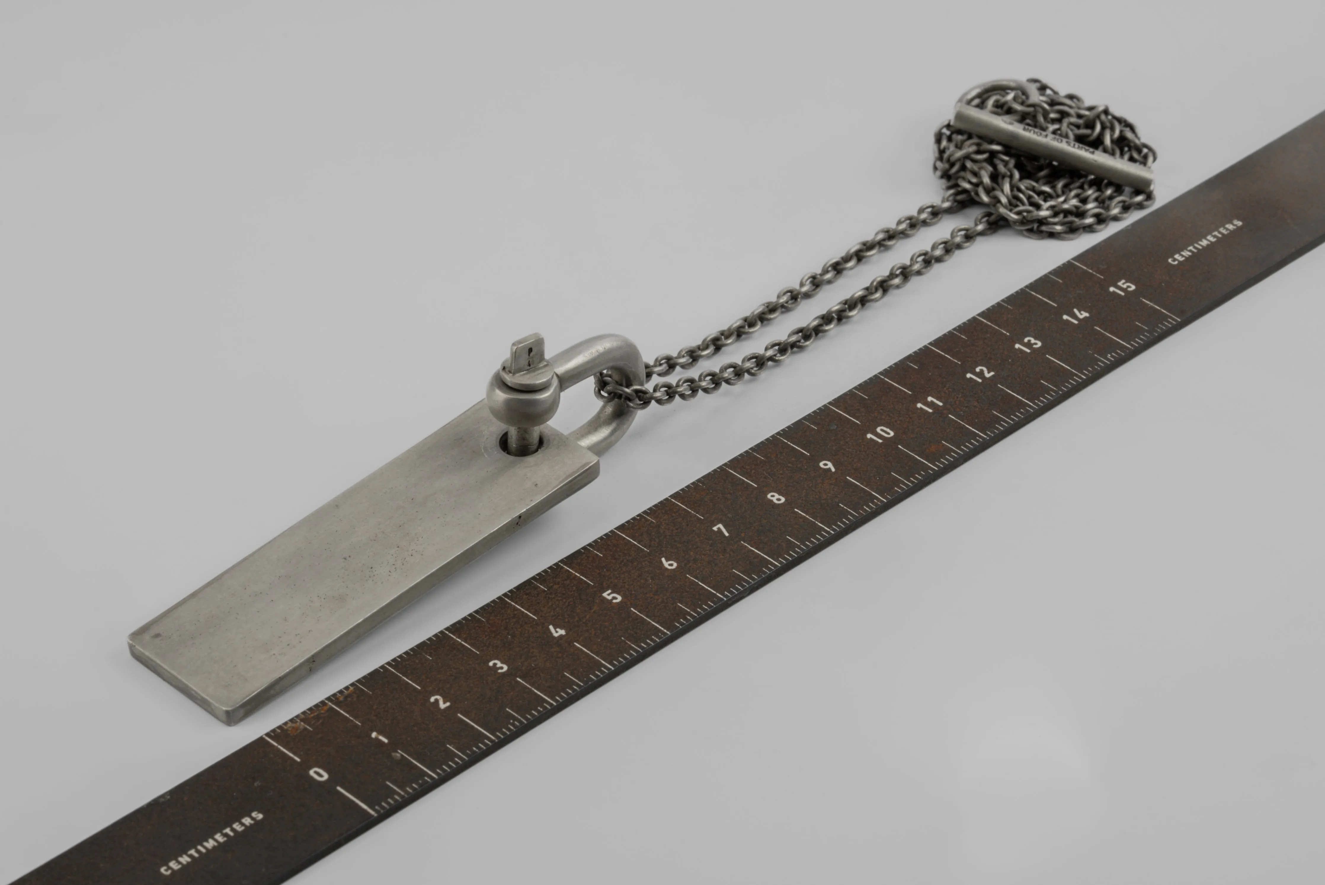 Plate Necklace (Tag Var., DA) sold by Parts of Four product image thumbnail 5