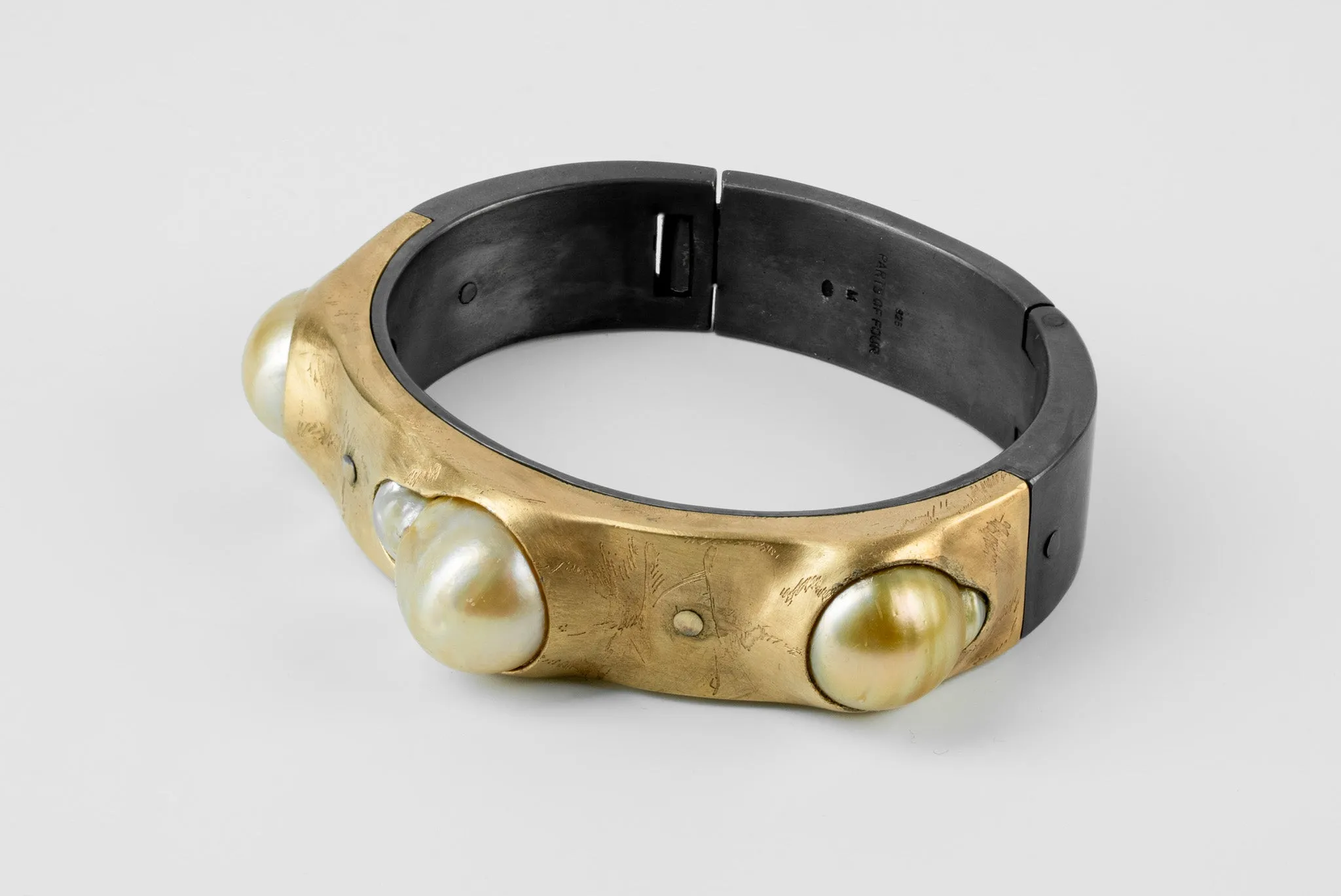 Sistema Bracelet v2 (Terrestrial Surfaced, 3-Golden Pearl, 17mm, KA+AG+GPRL) sold by Parts of Four