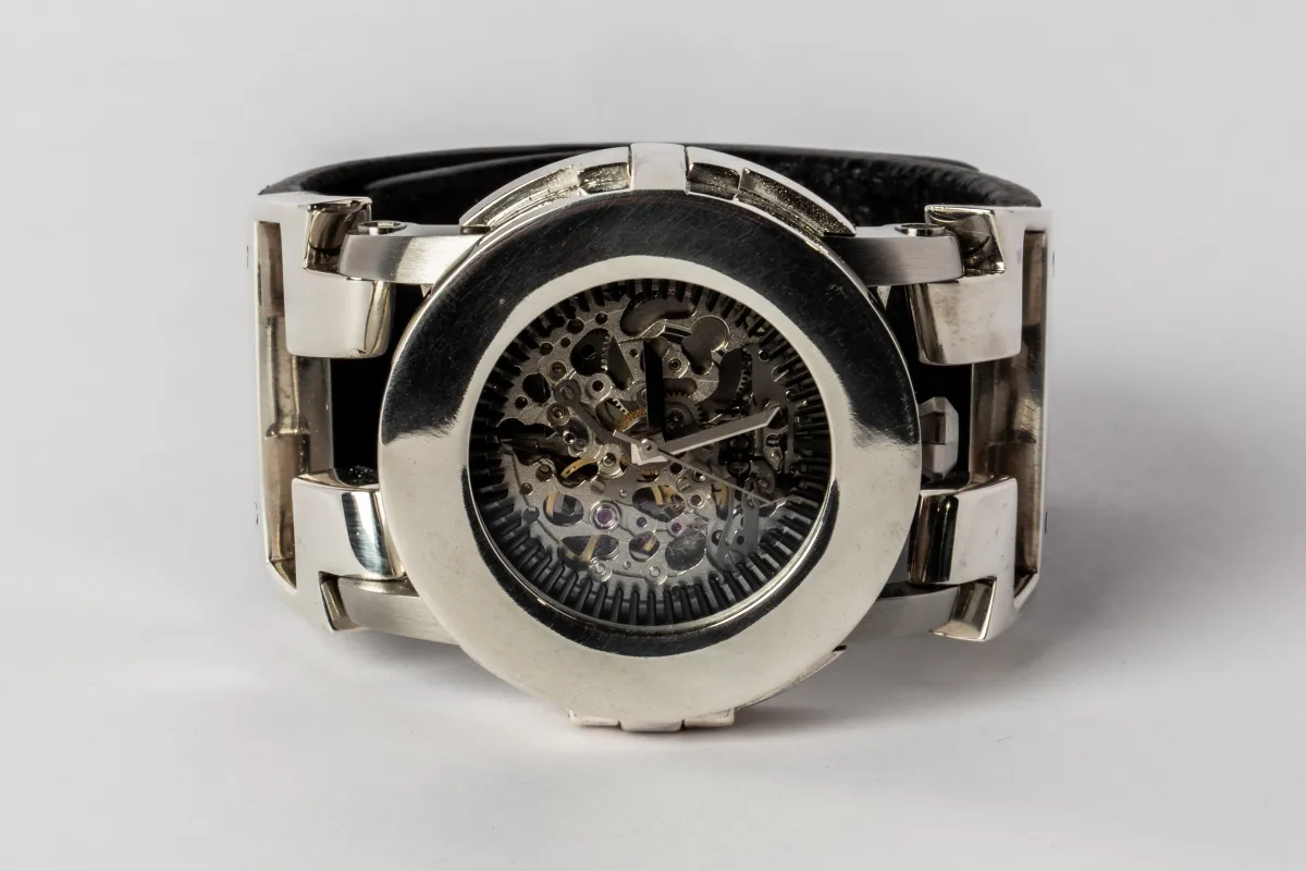 P4—FOB Watch #50 (Case, Hyperstrap-T [Studs], Silver Skeleton, PA-PA-NG) sold by Parts of Four