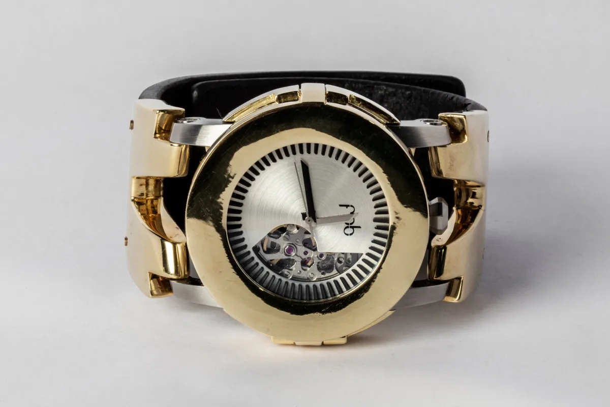 P4—FOB Watch #109 (Case, Hyperstrap-V [Studs], Oblivion, YGA-YGA-NG) sold by Parts of Four