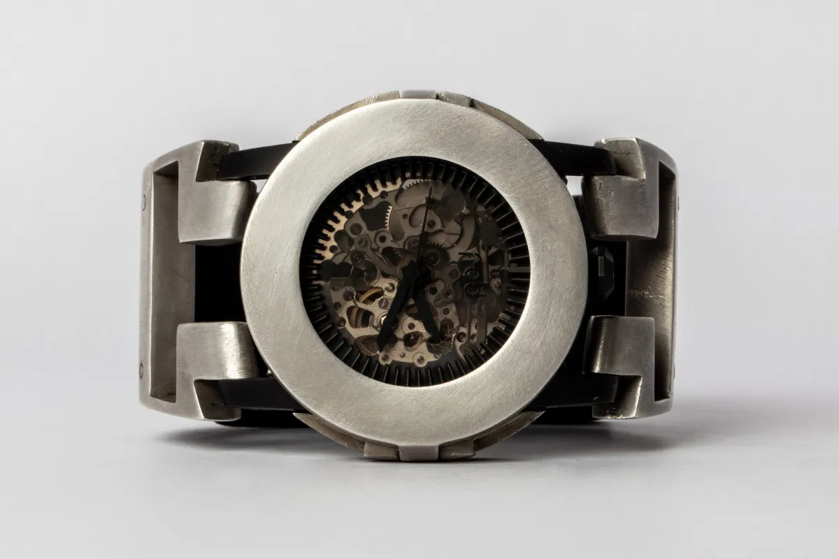 P4—FOB Watch #47 (Case, Hyperstrap-T [Studs], Black Matte, DA-DA-NG) sold by Parts of Four