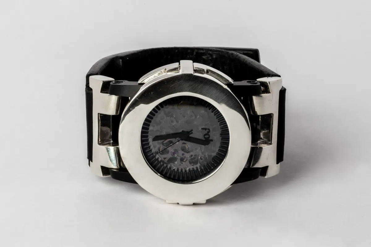 P4—FOB Watch #35 (Case, Straight Strap [Studs], Black Matte, PA-PA-NG) sold by Parts of Four