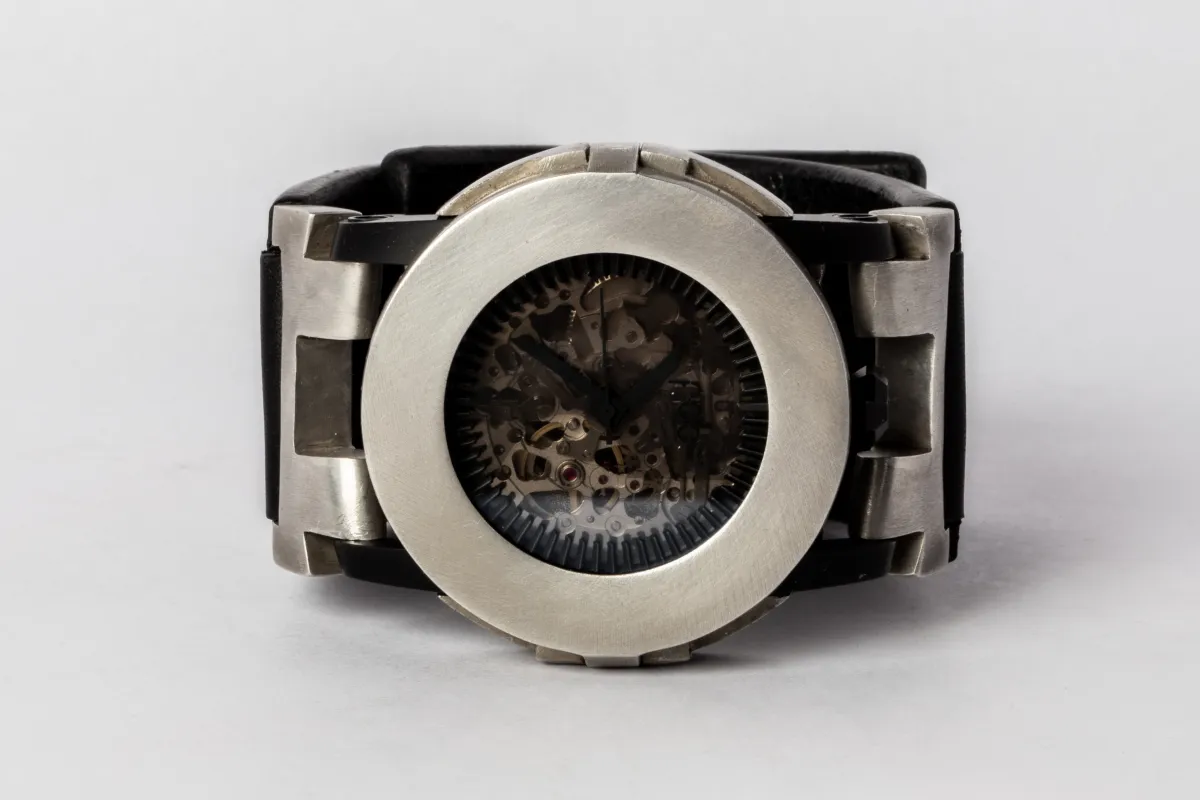 P4—FOB Watch #31 (Case, Straight Strap [Studs], Black Matte, DA-DA-NG) sold by Parts of Four