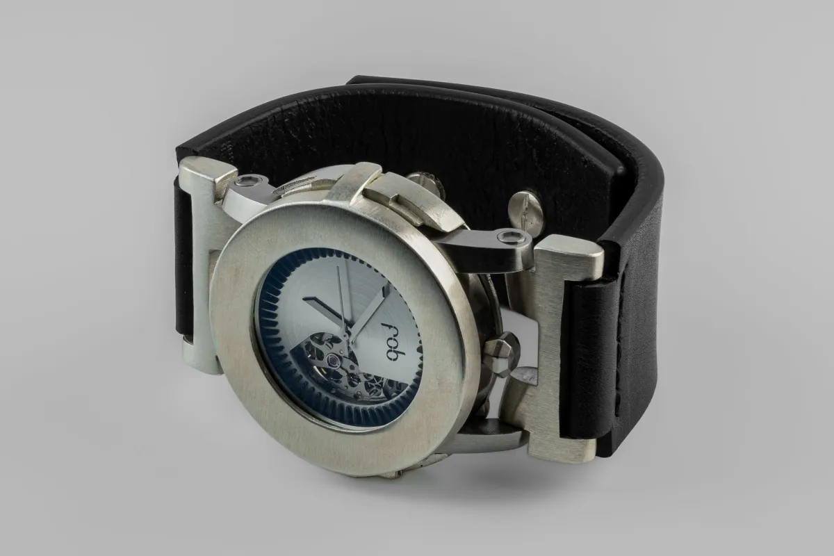 P4—FOB Watch #25 (Case, Straight Strap [Studs], Oblivion, MA-MA-NG) sold by Parts of Four