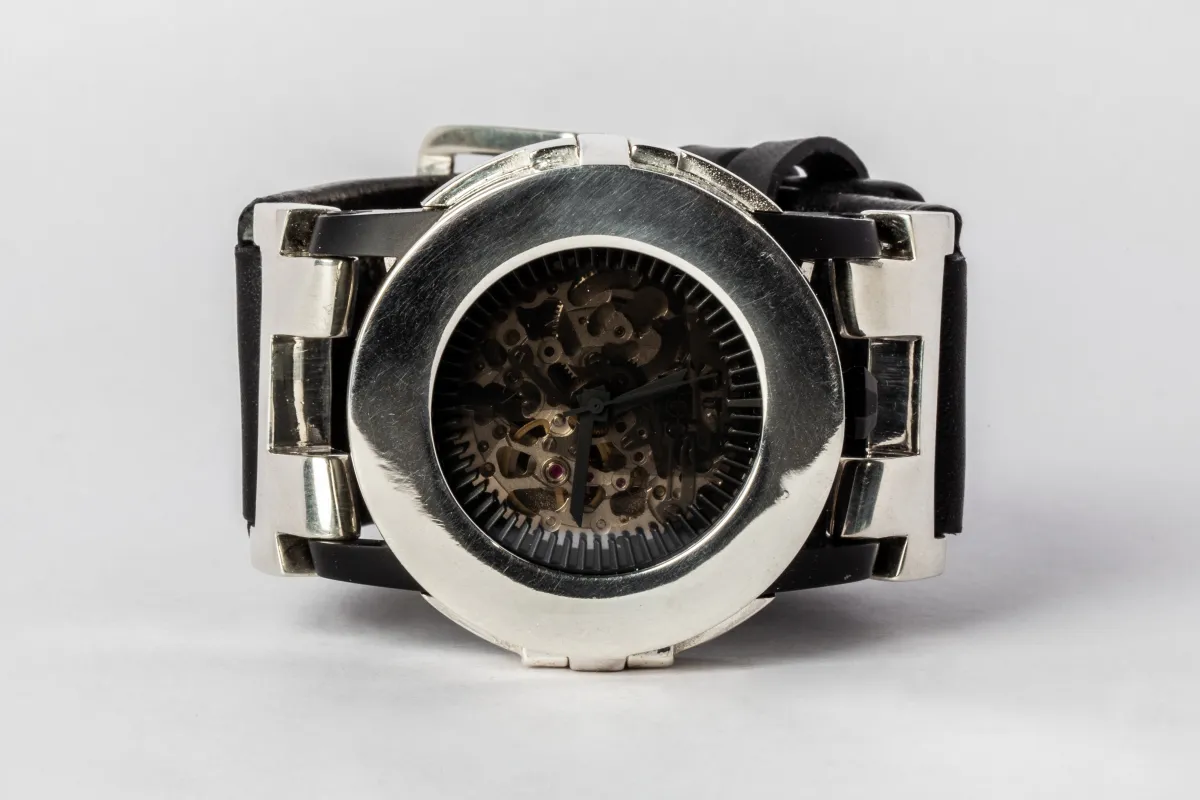 P4—FOB Watch #19 (Case, Straight Strap [Buckle], Black Matte, PA-PA-NG) sold by Parts of Four