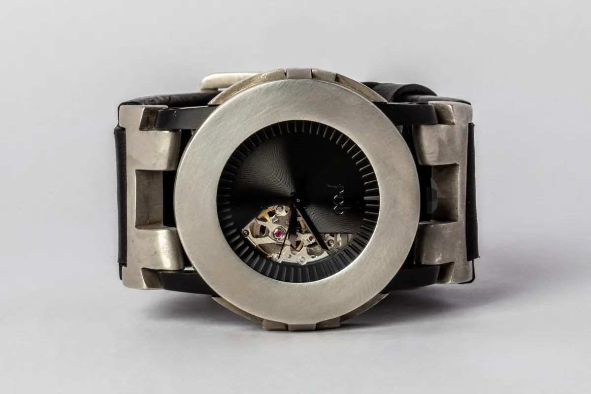 P4—FOB Watch #16 (Case, Straight Strap [Buckle], Phantom, DA-DA-NG) sold by Parts of Four