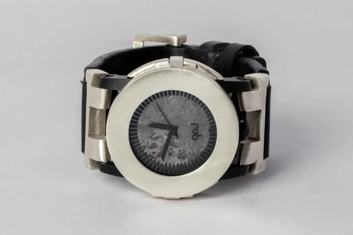 P4—FOB Watch #11 (Case, Straight Strap [Buckle], Black Matte, MA-MA-NG) sold by Parts of Four